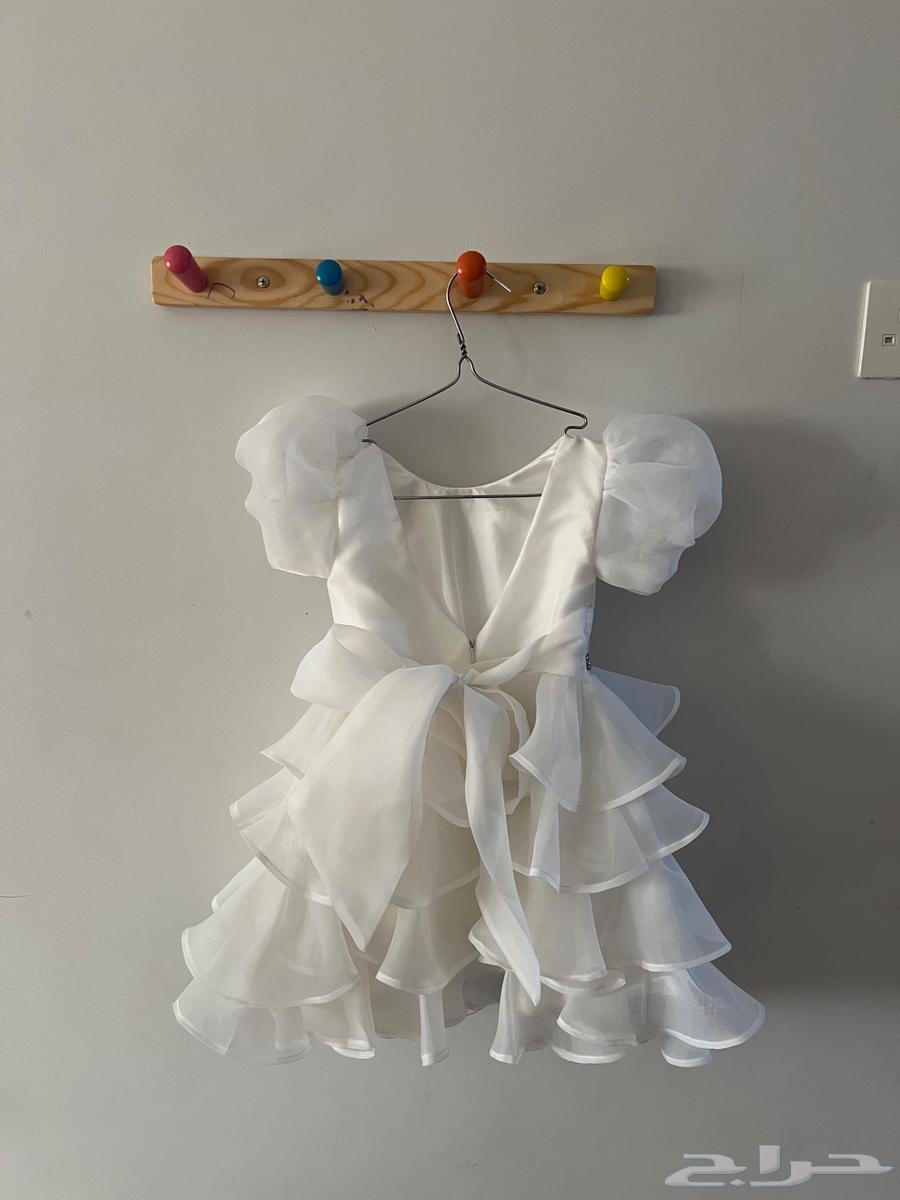 فستان ابيض لعمر 2.5-3.5 سنوات64471279784706111