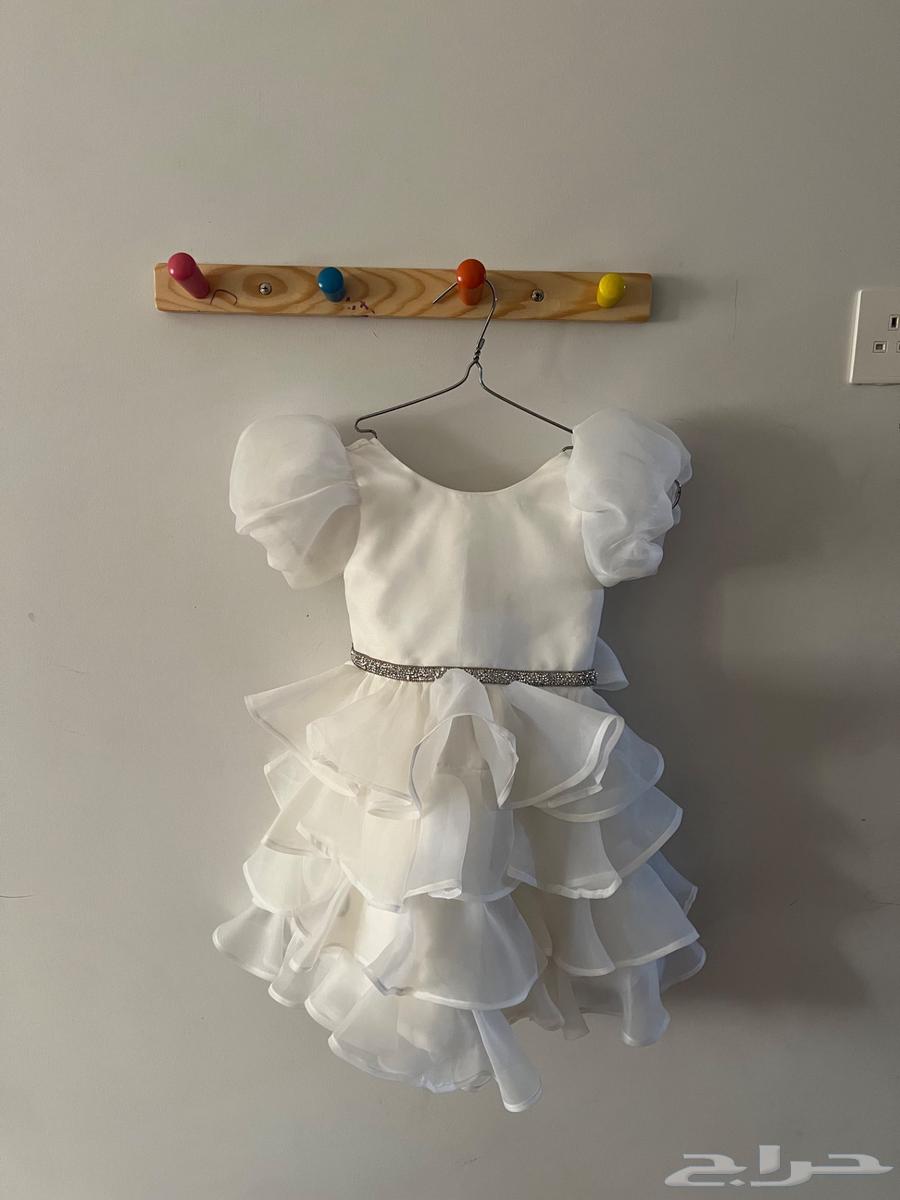 فستان ابيض لعمر 2.5-3.5 سنوات64471279784706110