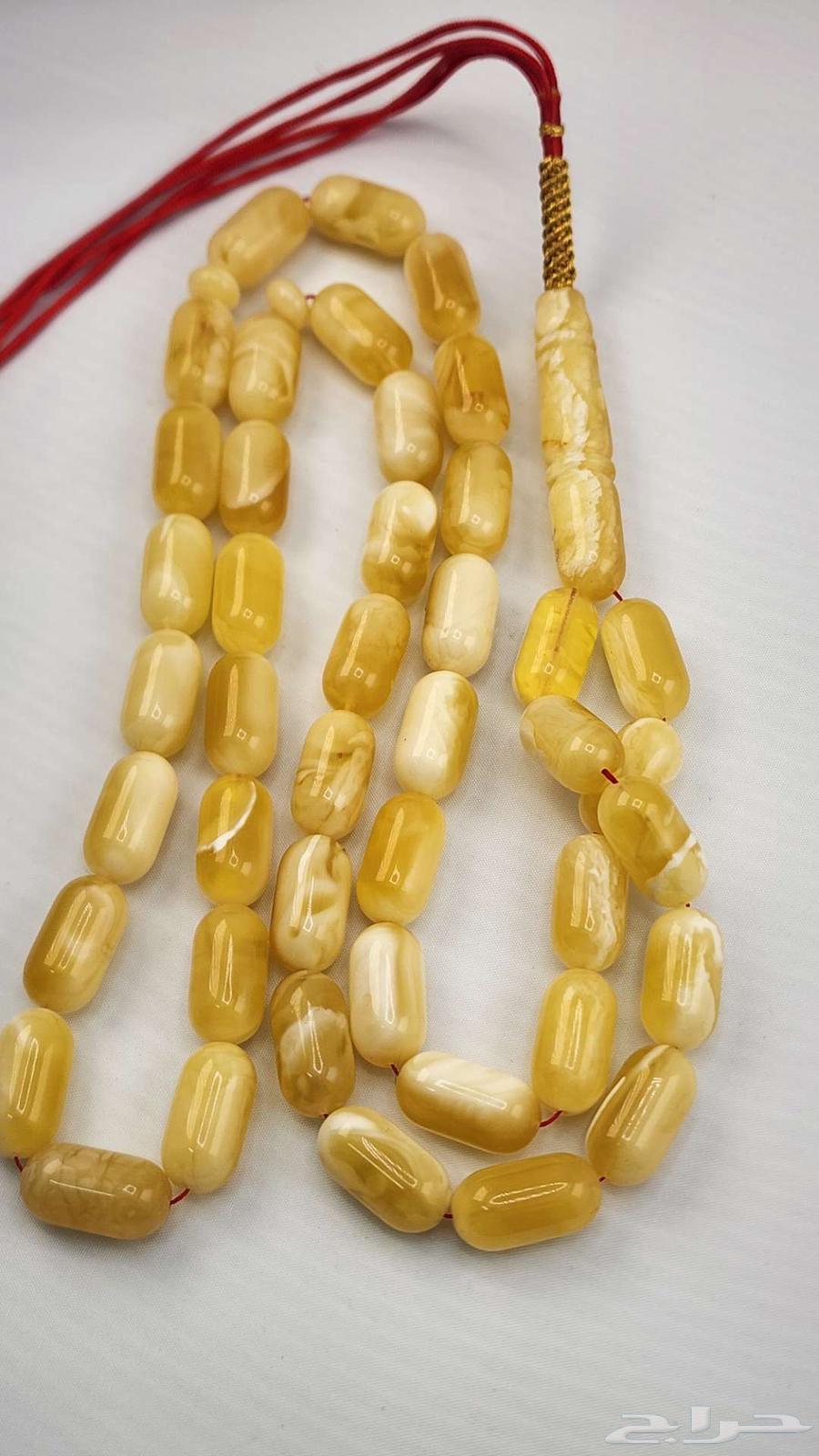 سبحة كهرمان طبيعي مشروط64469487542273112