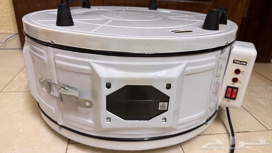 فرن كهربائي دائري لون ابيض قطر 53 سانتي64471870303747113