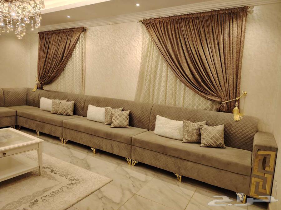 كنب صالون حرف L فخم64465884921346112