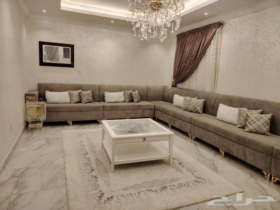 كنب صالون حرف L فخم64465884921346111