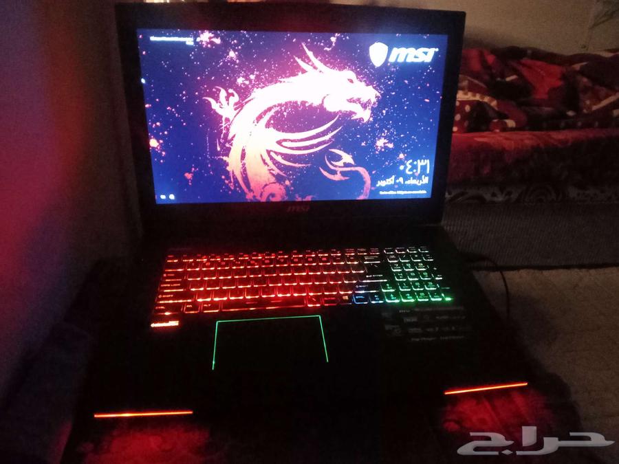 لاب توب جيمنج MSI نظيف جدا64472325444098110