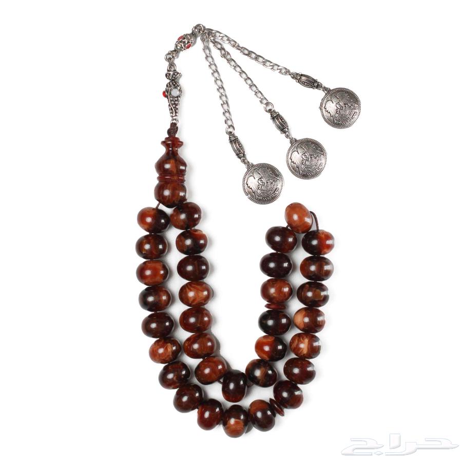 Fatouran Prayer Beads Set (Oud, Creamy, Liver, Khosarmi) Unique Designs64465170039810110