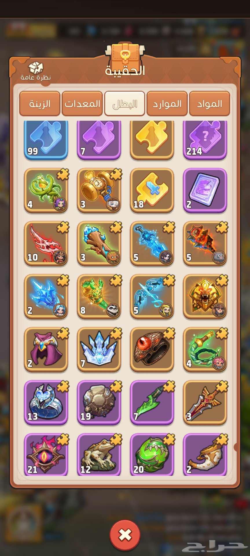 للبيع حساب توب هيرو Top Heros64477296952962114