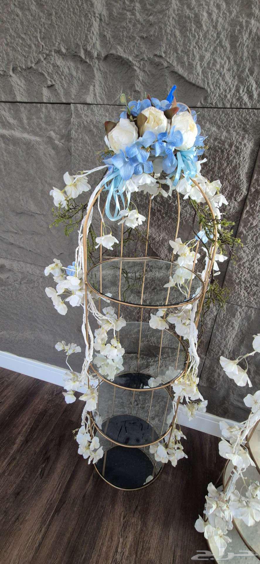 ستاند ديكوري معدني مزين بالزهور64474283635971112