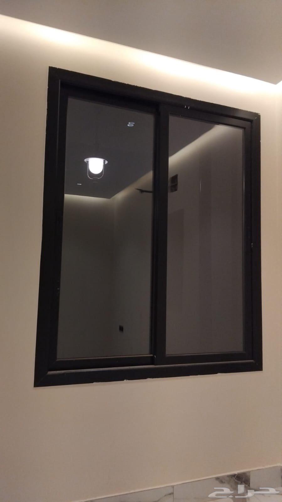 شبابيك المنيوم دبل قلاس جديد64474155887745110