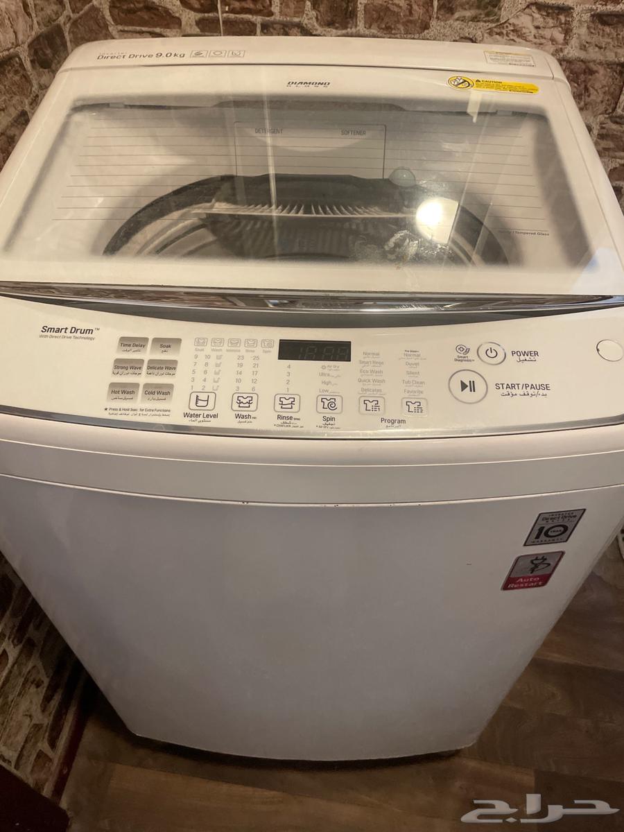 غساله LG موديل السنه وعليه ضمان لاتشكي الأمن تصريف الماء64474679498243110