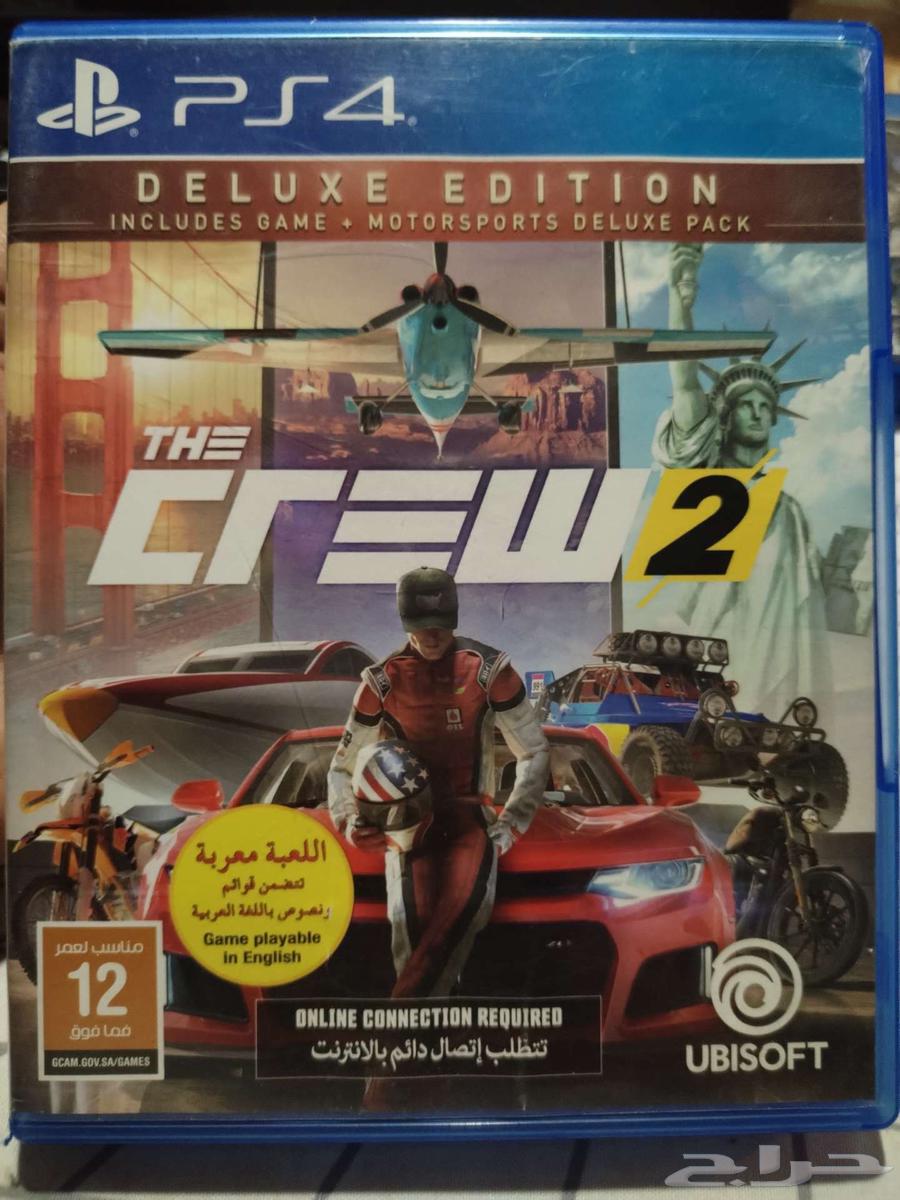 لعبة سيارات The Crew 2 ps4 باللغة العربية  بحالة ممتازة64482104972546110