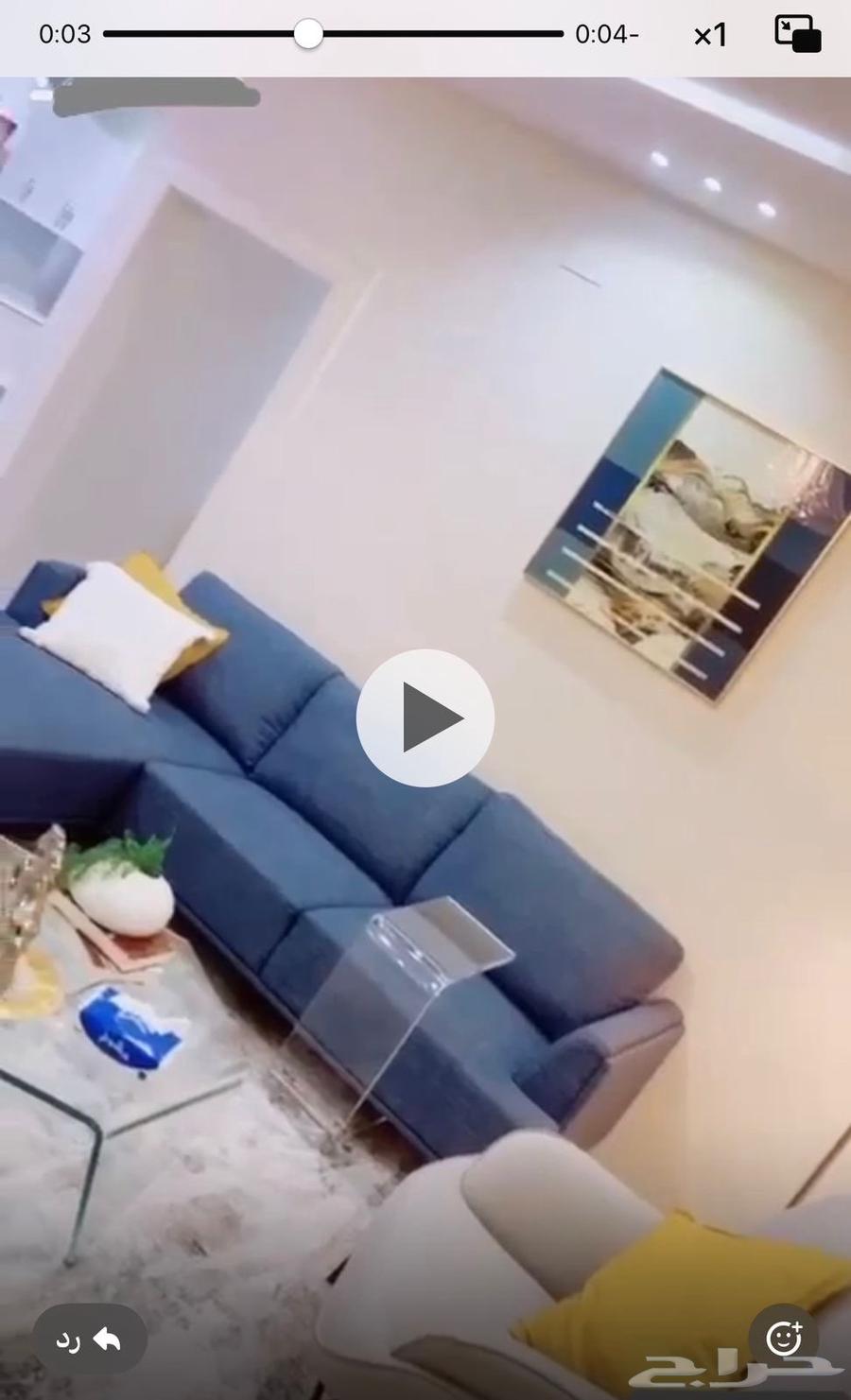 كنب L للبيع64479273303041110