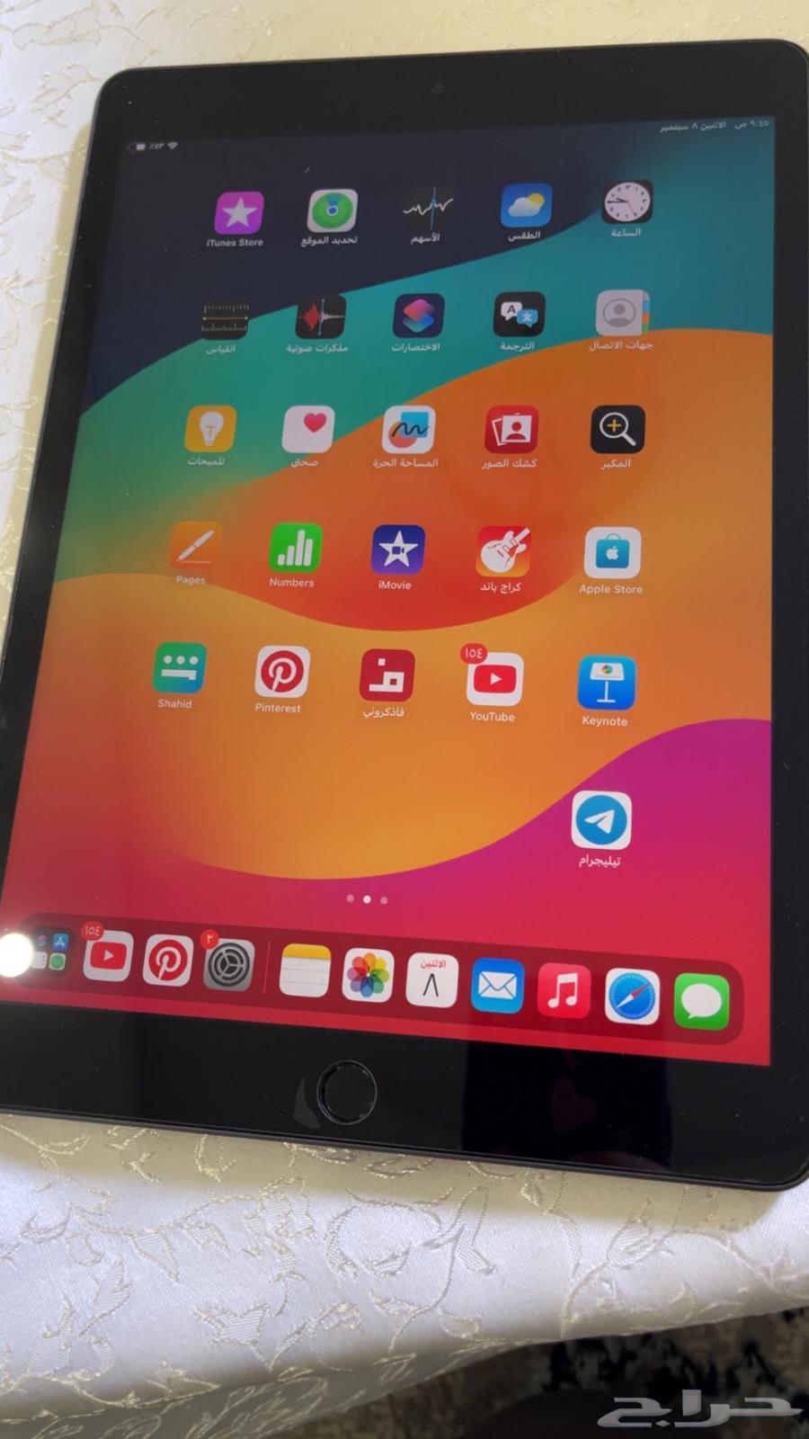 iPad 9th generation
Used for only five months, very clean
Color: Gray
64 GB
Wi-Fi64473346067203113