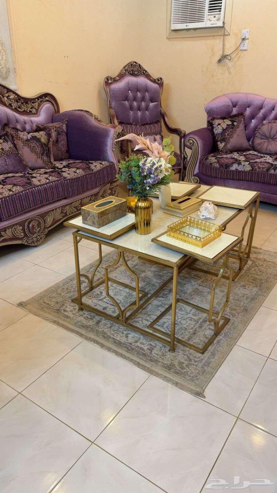 أ كنب مستعمل للبيع موف 5 قطع11شخص64474638194561113