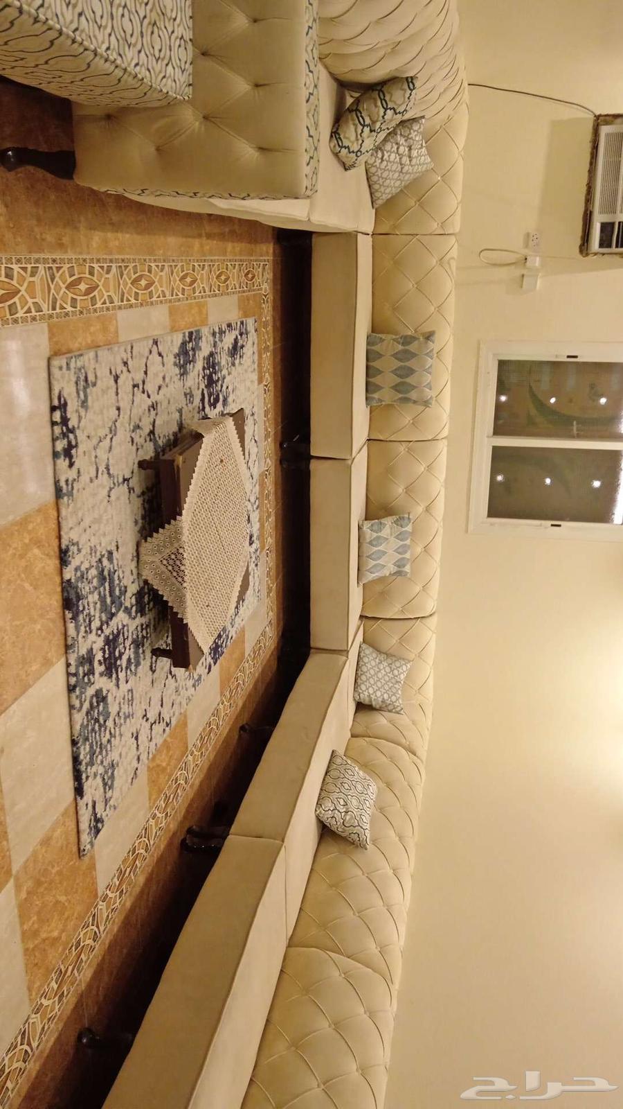 9-piece sofa with two side tables and a rug as shown64475335417219110