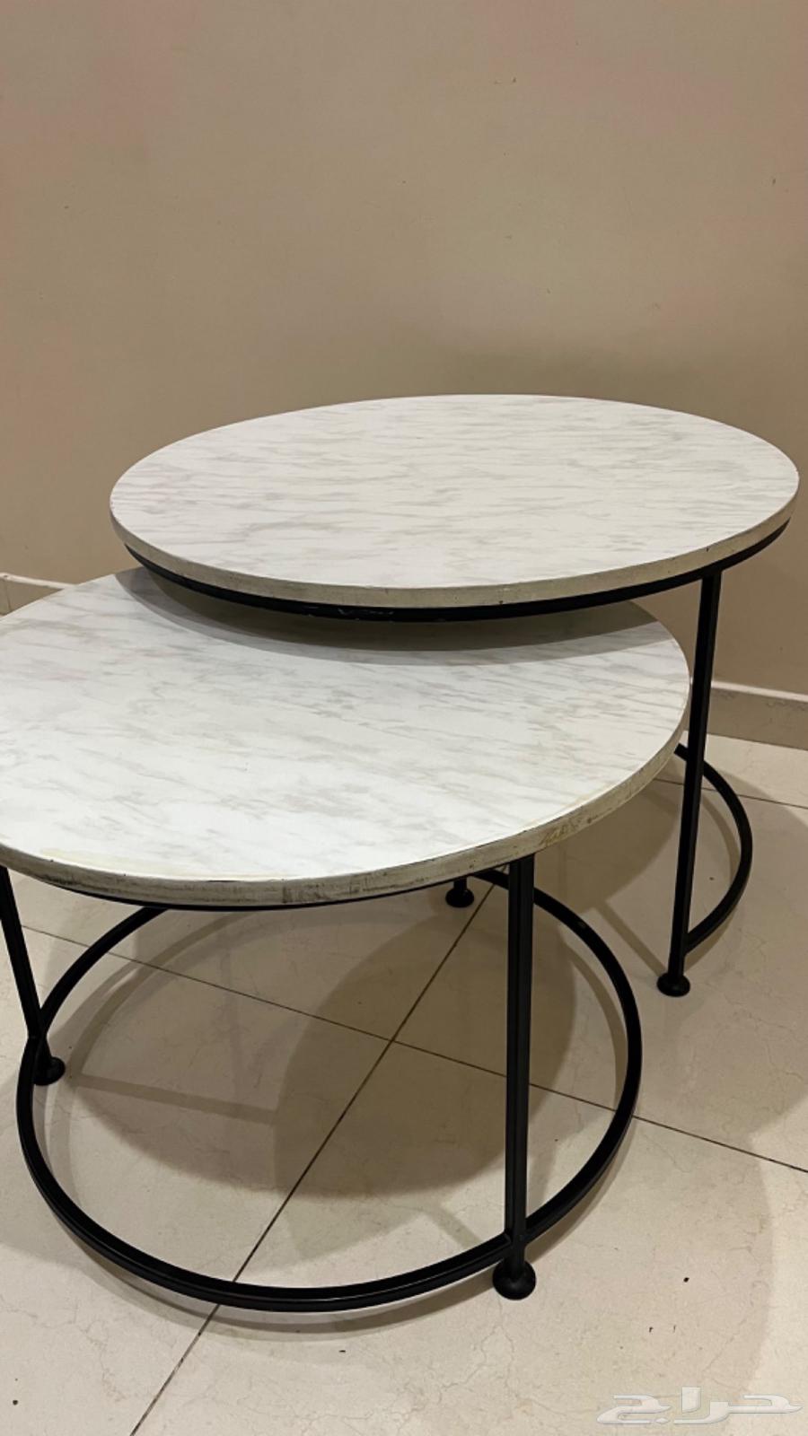 طاولة خشب وارجل حديد64476129358337110