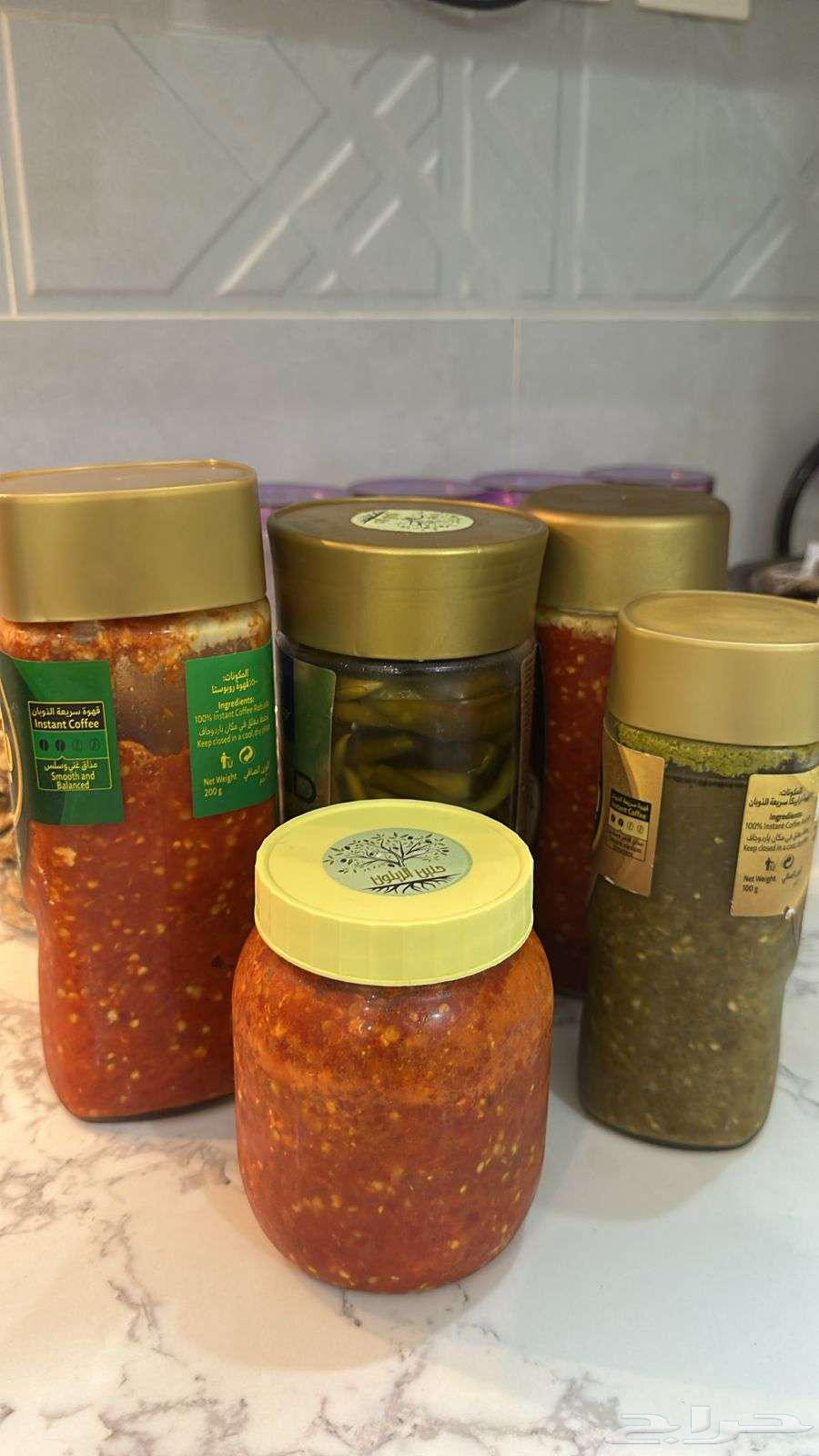 فلفل أحمر   مخللات متنوعة   مكدوس   جدة   توصيل سريع64482281955970111