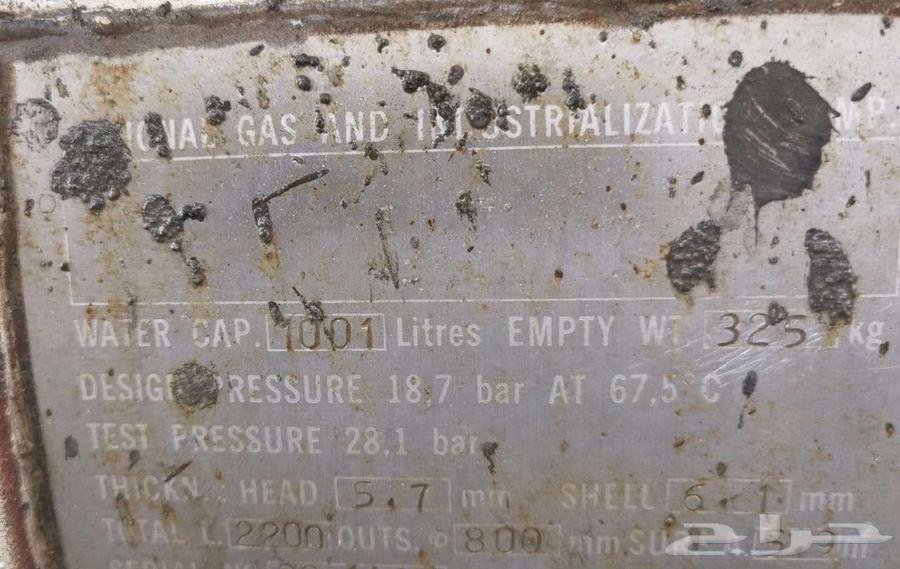 خزان غاز مركزي 1000 لتر بالراكة الجنوبية للبيع64474299345409110