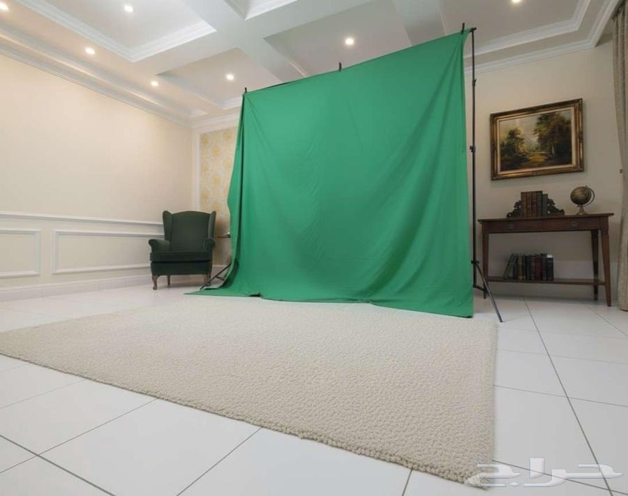 كروما خضراء للتصوير مع قاعدتها64477074497411112