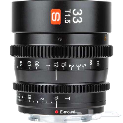 عدسة سينمائية VILTROX 33mm T1.5 لكاميرات سوني64481387185539111