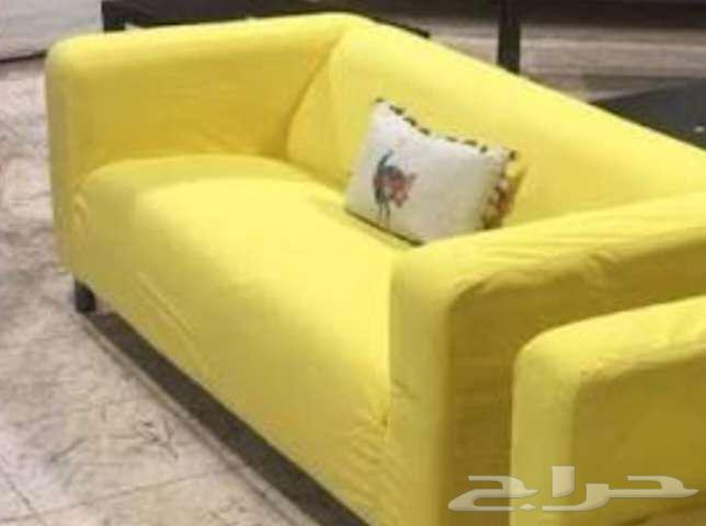 غطاء كنب ايكيا IKEA KLIPPAN غطاء كنبة مقعدين64485751476865112