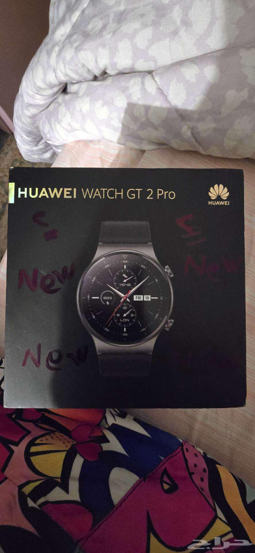 ساعه هواوي جي تي 2 برو جديده لم تستخدم64480895024002111