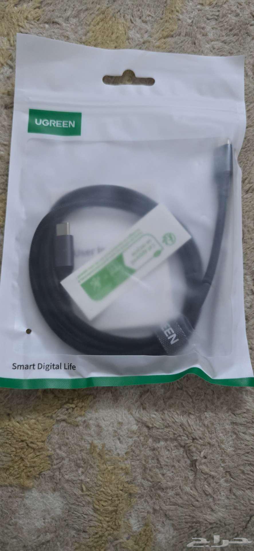 كيابل ugreen 240w 1m- 2m64482430737283114