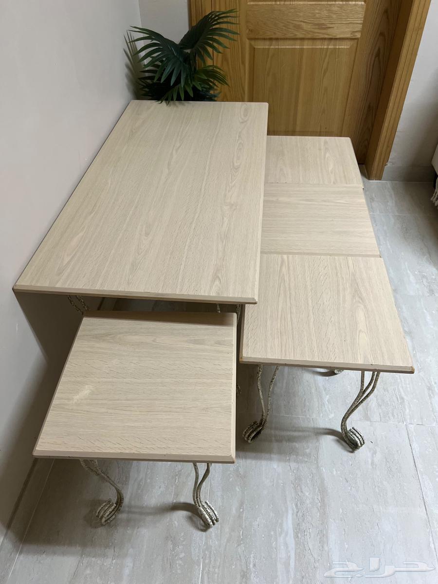 طاولة قهوه مع 4 خدمه64481346042753110