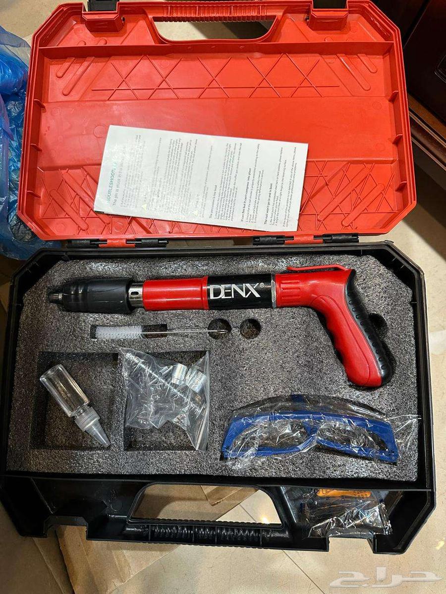 Denx مثقاب مسامير هوائي لثقب الفولاذ وتثبيت المسامير64481558409090110