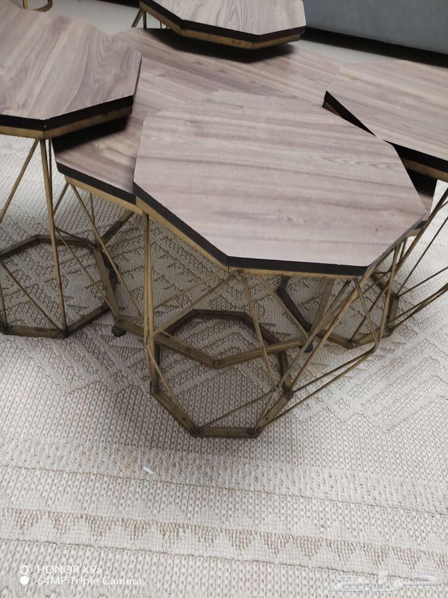 5 used serving tables64482309324163110