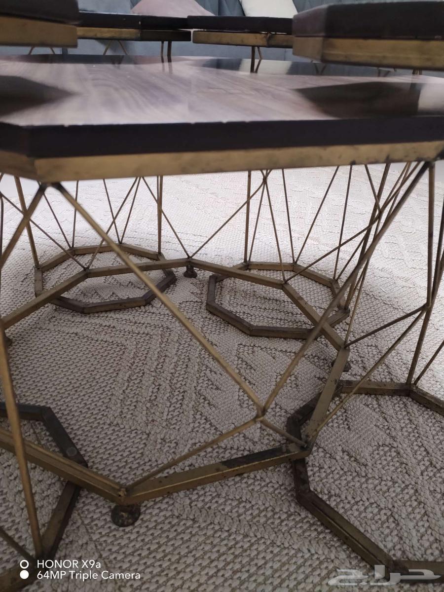 5 used serving tables64482309324163113