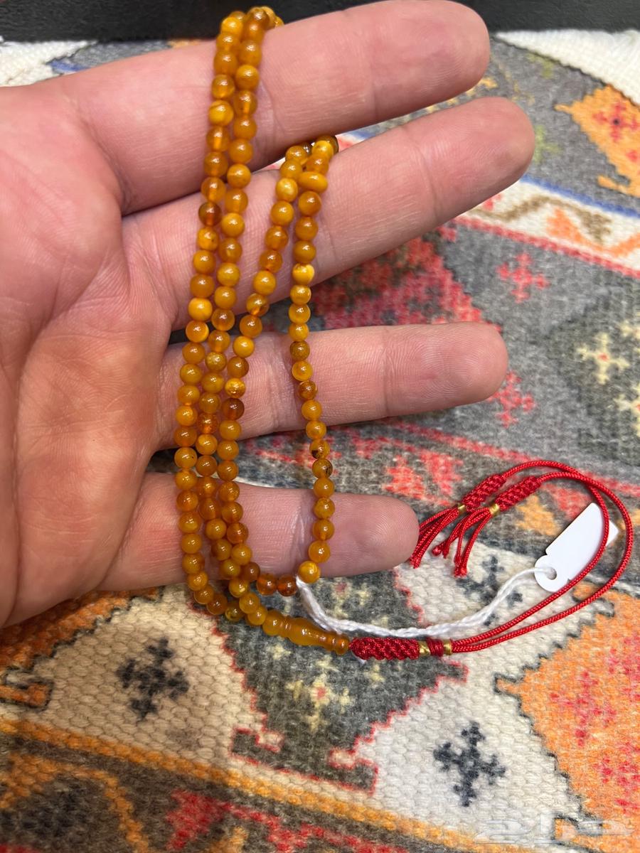 مسبحة كهرمان ألماني قديم64484813930754110