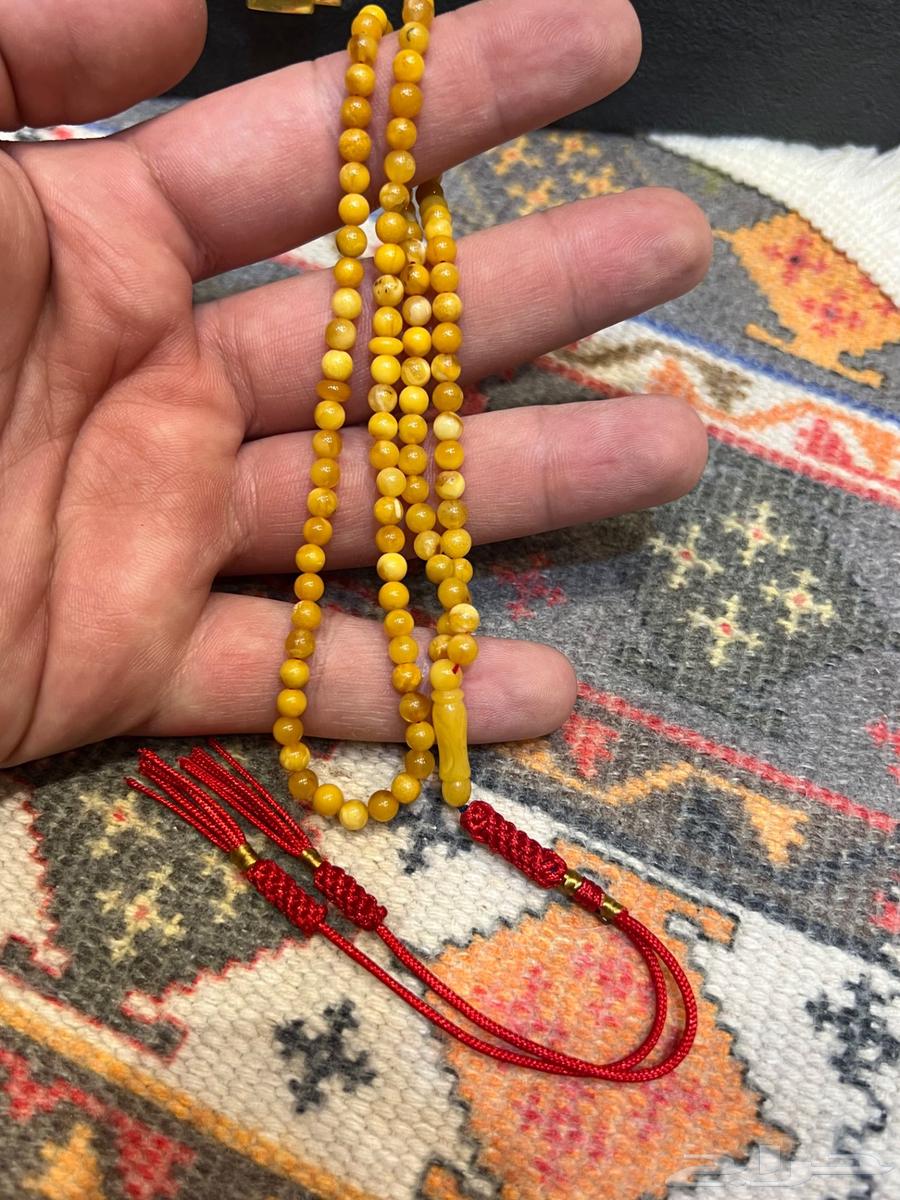 مسبحة كهرمان ألماني قديم64484813930754112