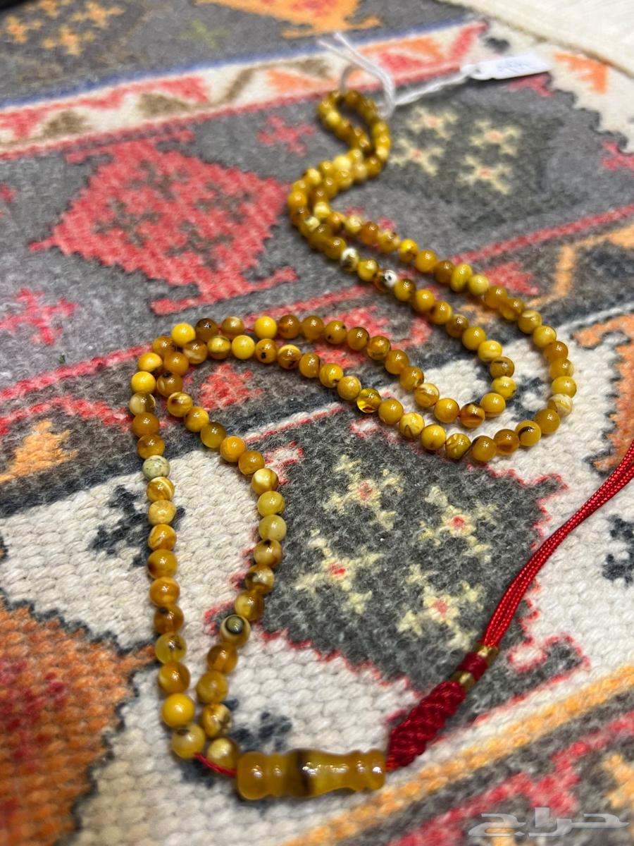 مسبحة كهرمان ألماني قديم64484813930754114