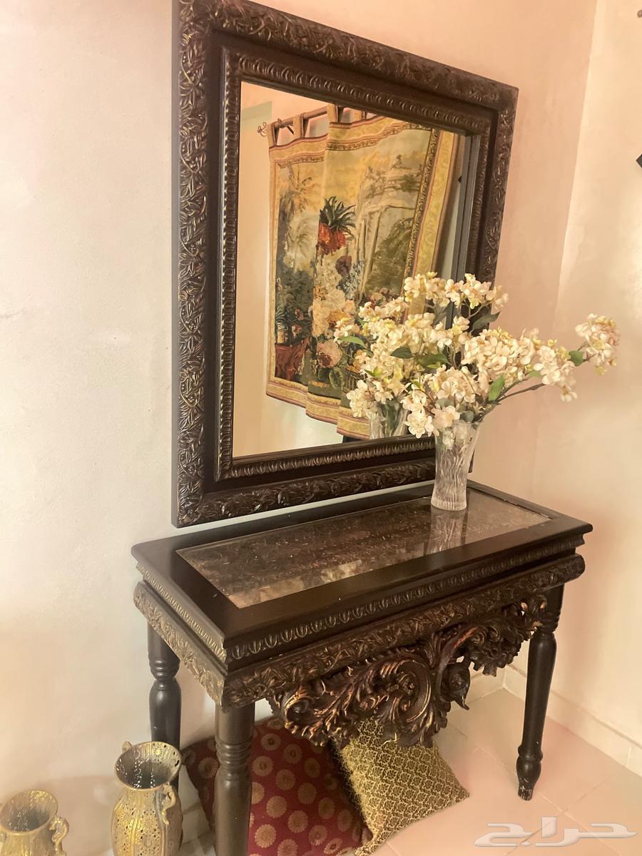 مدخل خشبي معتق بذهبي64486191543042110