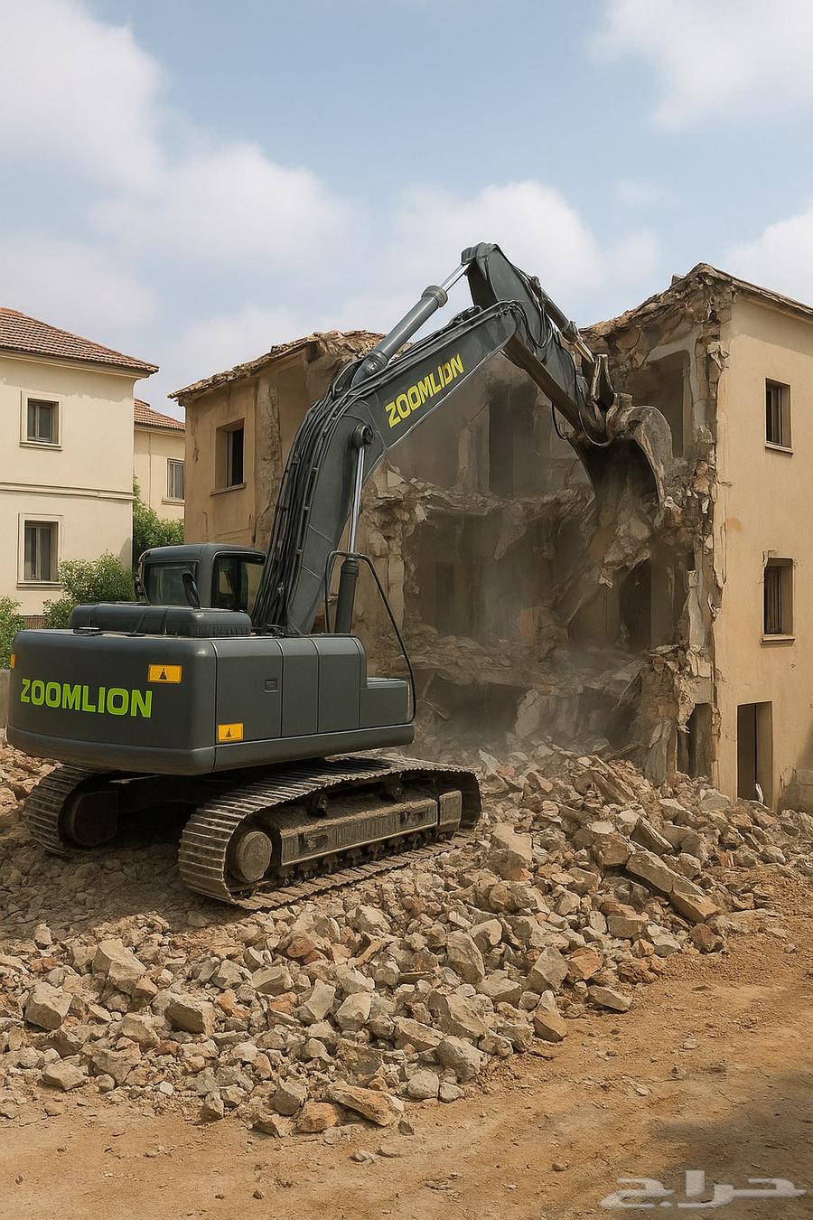 Demolition of buildings, removal of debris, and excavation64446536256387113
