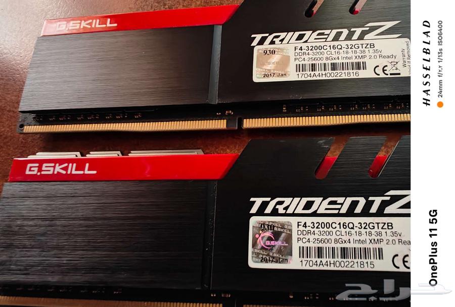 G.SKILL DDR4 3200 16 RAM64483517830785111