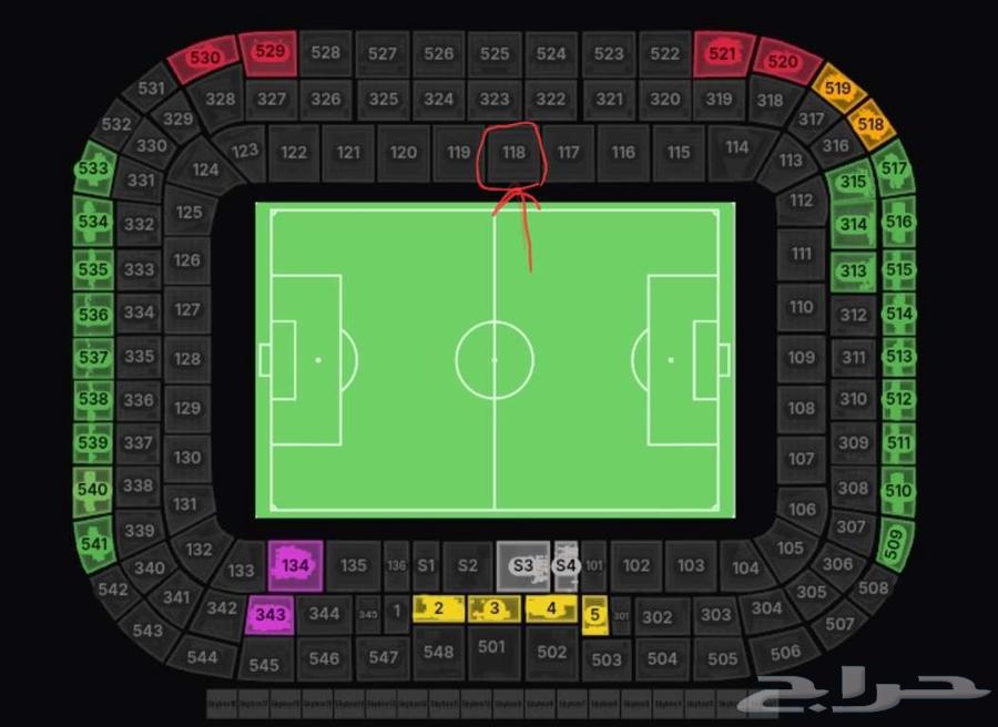 Two tickets for the Al-Ittihad vs Al-Fateh match front view64483451733505110