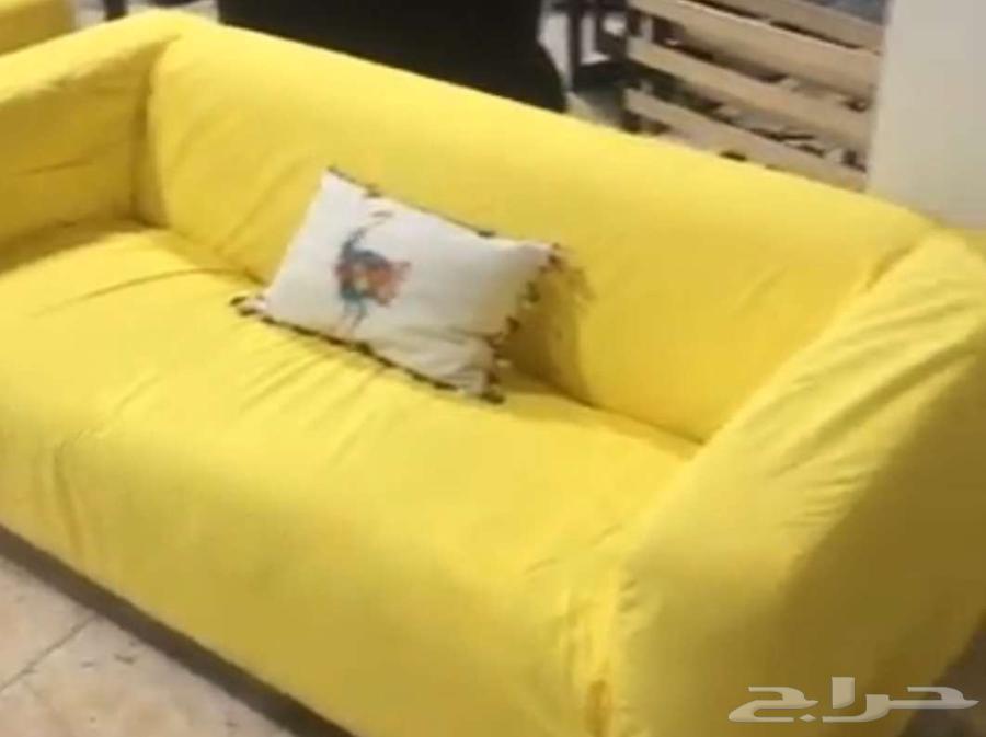 غطاء كنب ايكيا IKEA KLIPPAN غطاء كنبة مقعدين64485751476865111