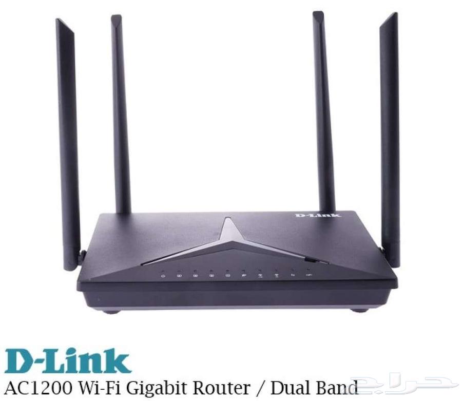 جهاز رواتر ومقوي شبكة الوايفاي D-link 825 5G hz64481387153282110
