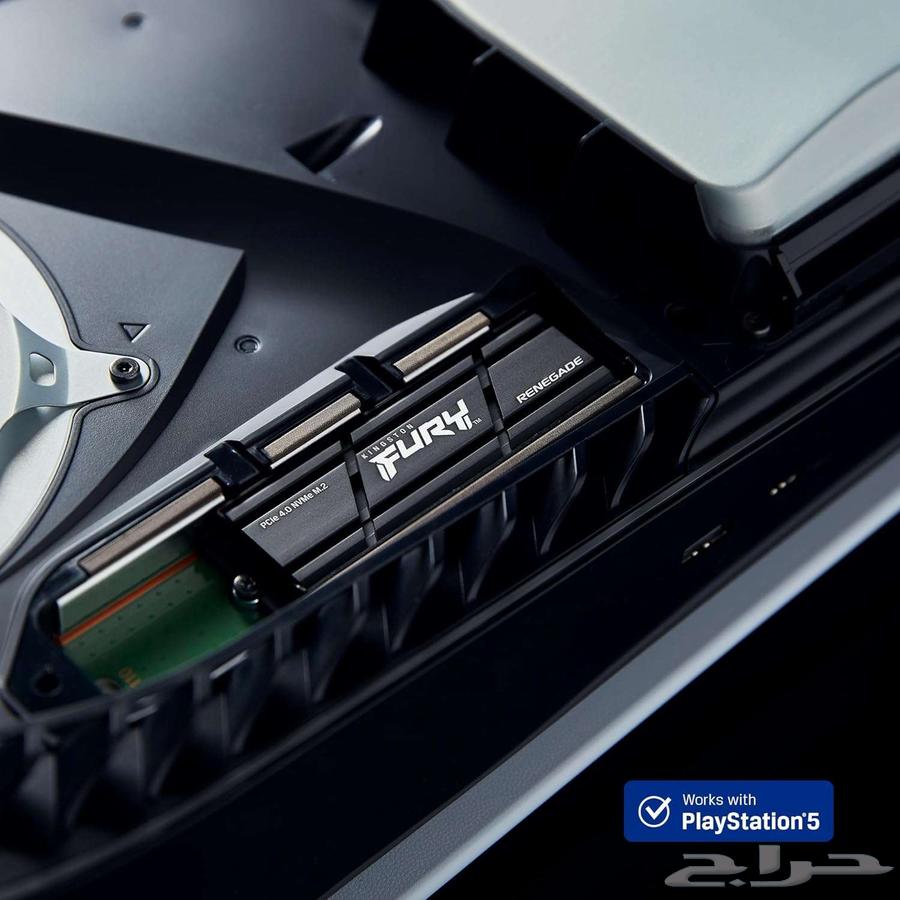 هاردسك ssd m.2 للبلاستيشن و الكمبيوتر 500GB سريع مع مبرد64480441568001111