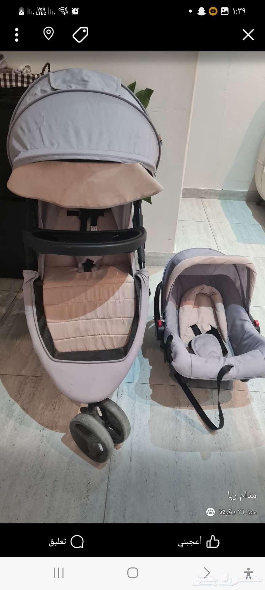 عربة مع كارسيت شبه جديد64493545956738113