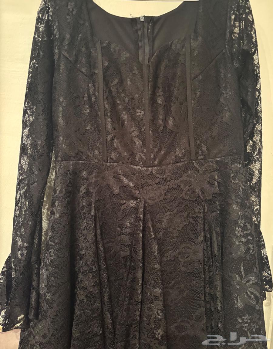 فستان دانتيل لا قصير ولا طويل64489142570883111