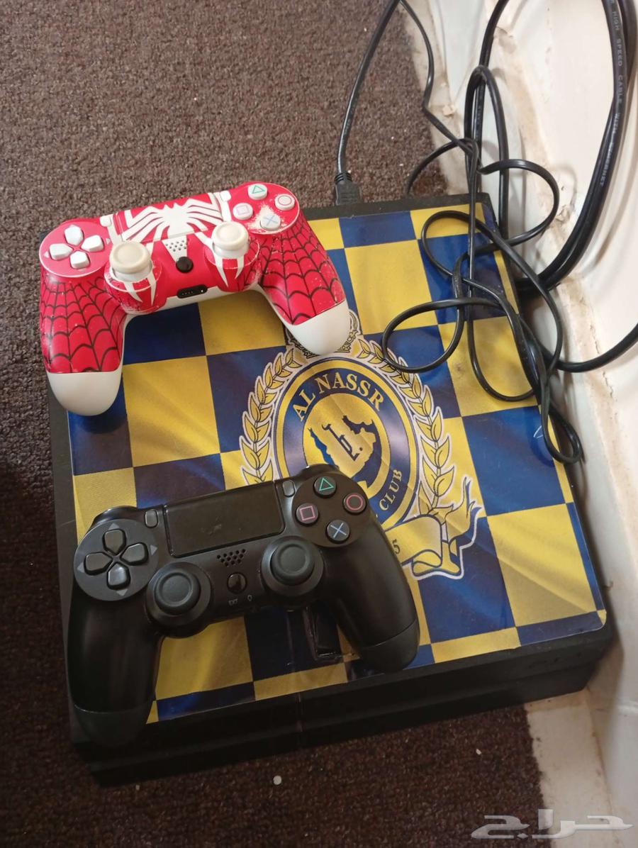 سوني 4 نظيف جدا  مع 2يدات السوم وصل 450 الصامل يجيني خاص64489072939266110