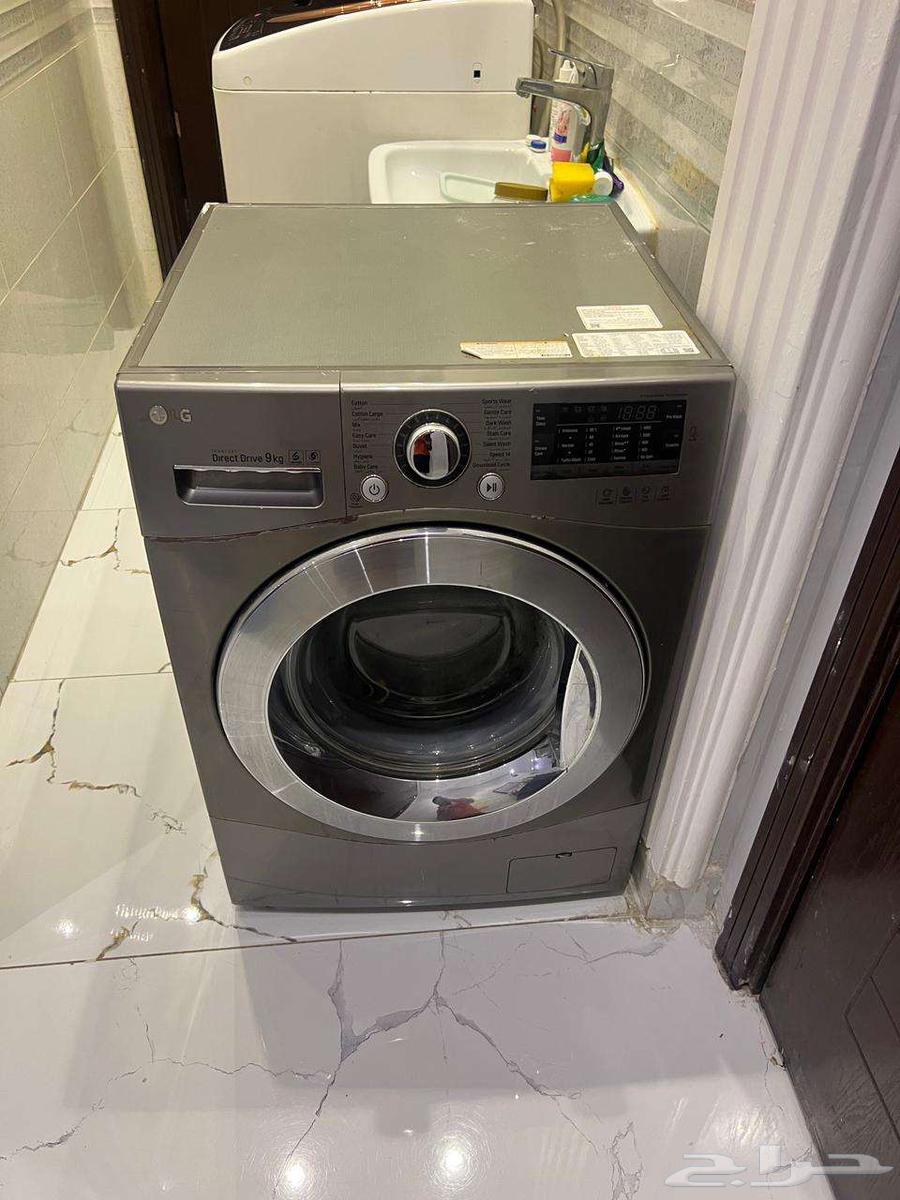 غسالة أوتوماتيكية من إل جي بسعة 9 كجم64488865827713112