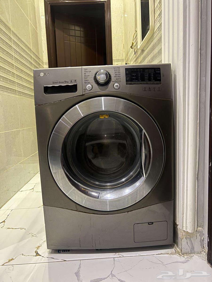 غسالة أوتوماتيكية من إل جي بسعة 9 كجم64488865827713110