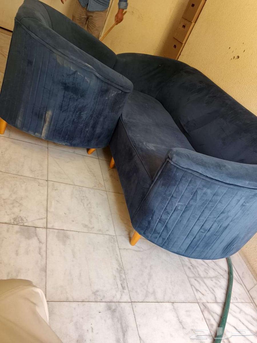 كنب 2 قطعه للبيع المستعجل تغيير اثاث المنزل64488920494337114
