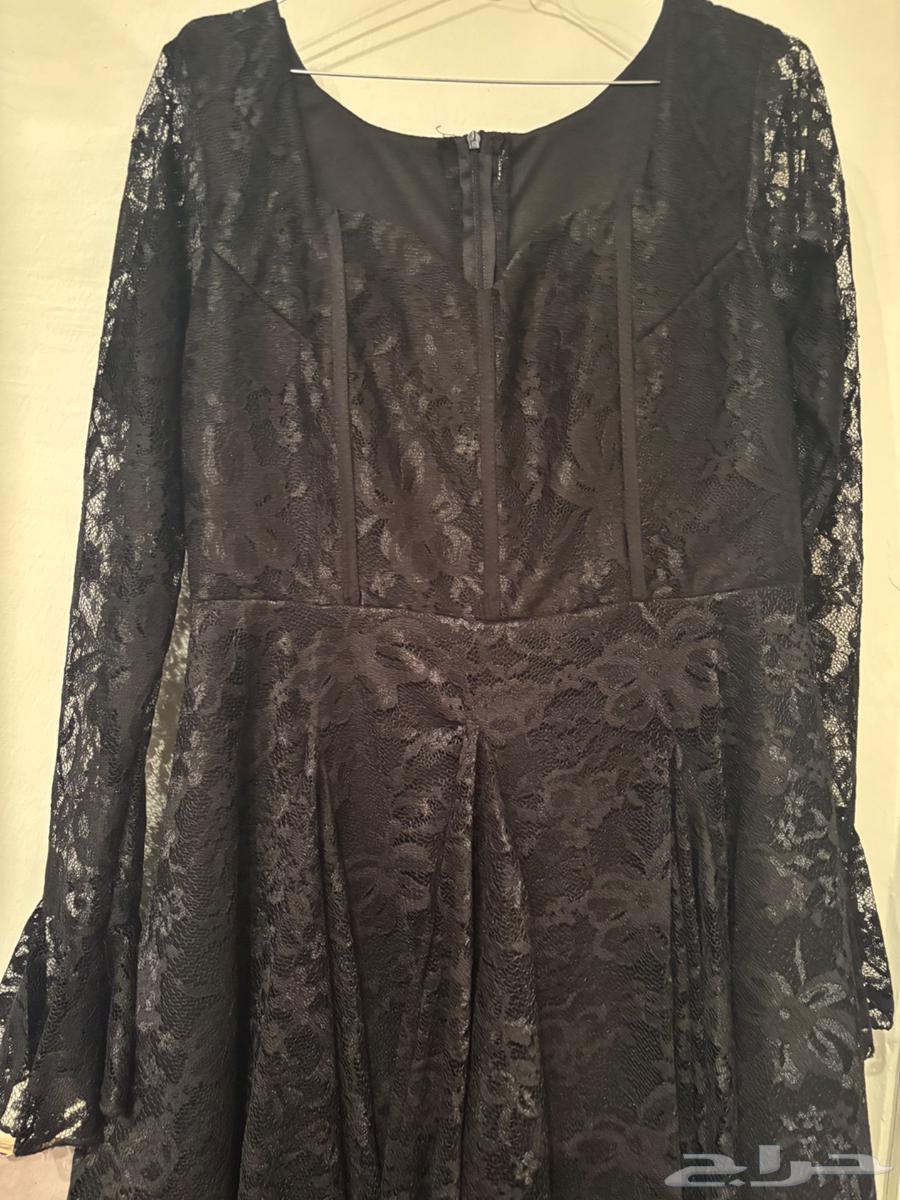 فستان دانتيل لا قصير ولا طويل64489142570883114