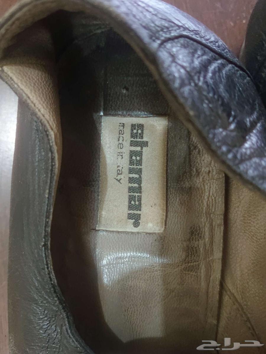 Italian original men's shoe used in good condition no defects size 41 black64489433694467111