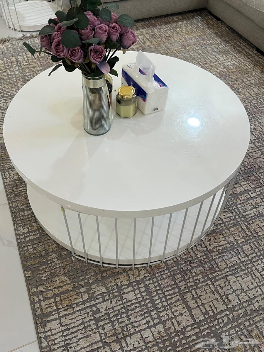 طاولتين جانبية  طاولة قهوة64489696844675111