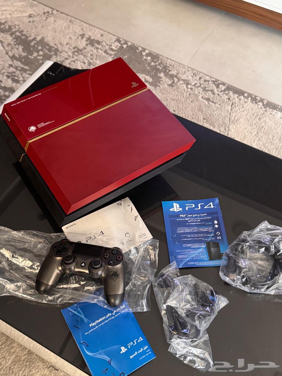 جهاز بلايستيشن 4 نسخة ميتال قير مستخدم64489683201281114