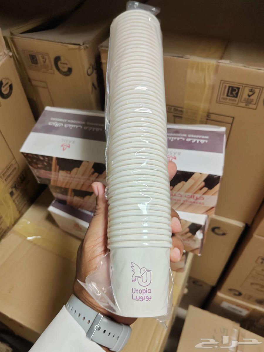 كاسات عصير واكواب ورقية64490413359746113